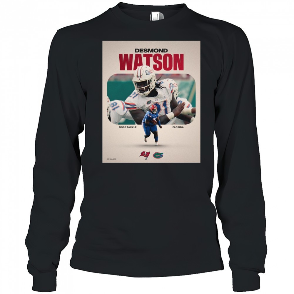 tampa-bay-buccaneers-football-desmond-watson-nose-tackle-florida-poster-t-shirt-bky7p5r5 Tampa Bay Buccaneers Football Desmond Watson Nose Tackle Florida Poster t-shirt