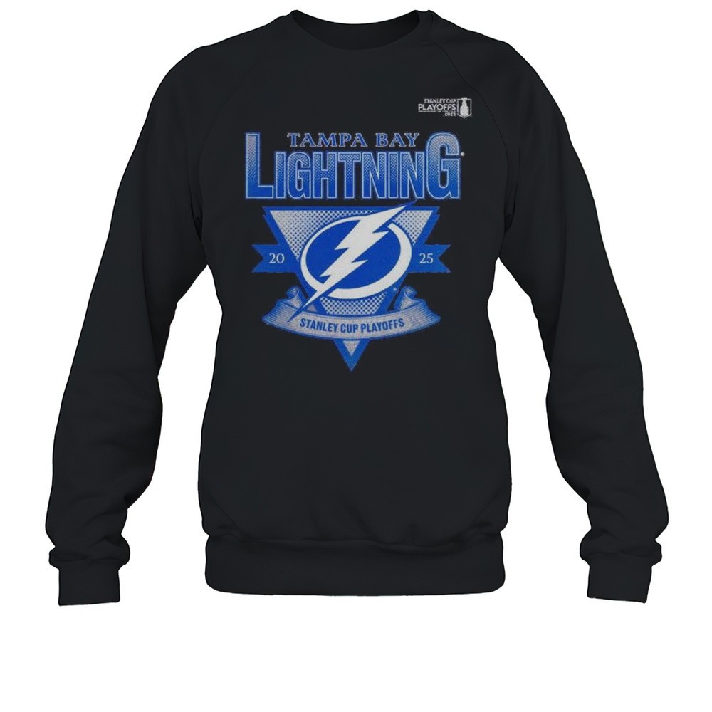 Tampa Bay Lightning 2025 Stanley Cup Playoffs Crossbar Shirt