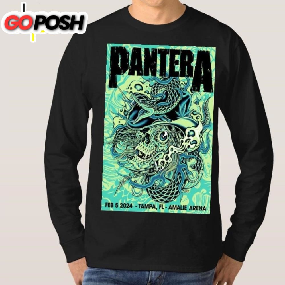 Tampa, Fl Pantera February 5, 2025 Amalie Arena Poster Shirt