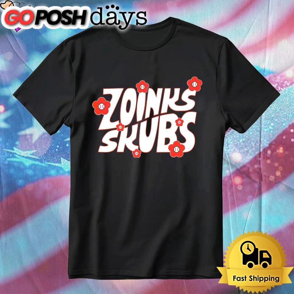 Tarik Skubal Zoinks Skubs Funny Baseball Graphic Groovy T-Shirt