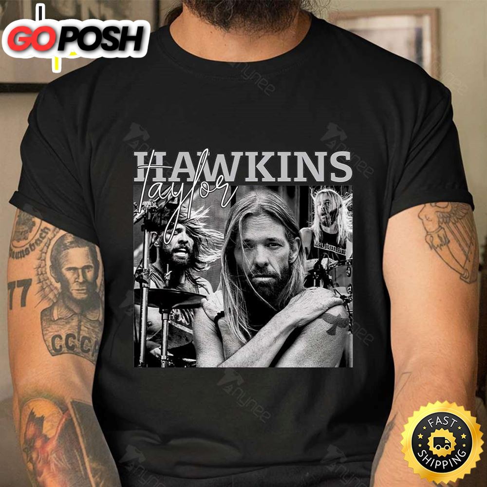 Taylor Hawkins Drummer, Foo Fighters Shirt