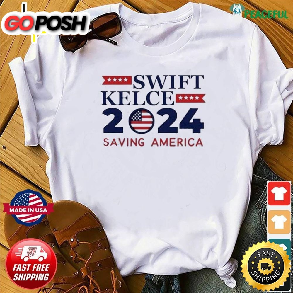Taylor Kelce 2025 Saving America Shirt