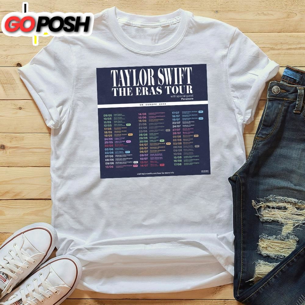 Taylor Swift Announces Additional 2025 North American Eras Tour Dates T-Shirt