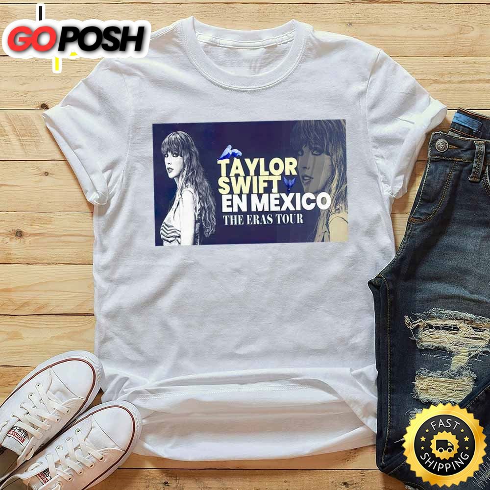 Taylor Swift Anuncia Concierto En Mexico Tour 2025 T-shirt