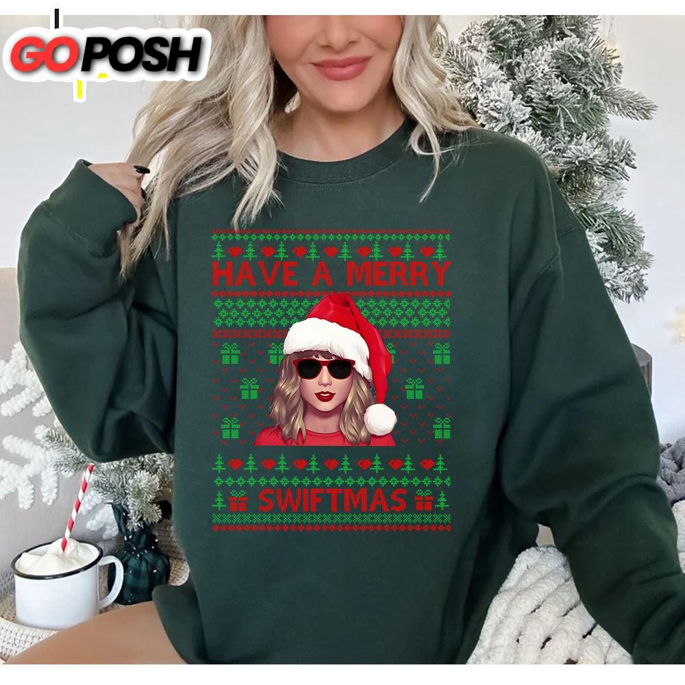 Taylor Swift Christmas Swiftmas Sweatshirt  For Fans