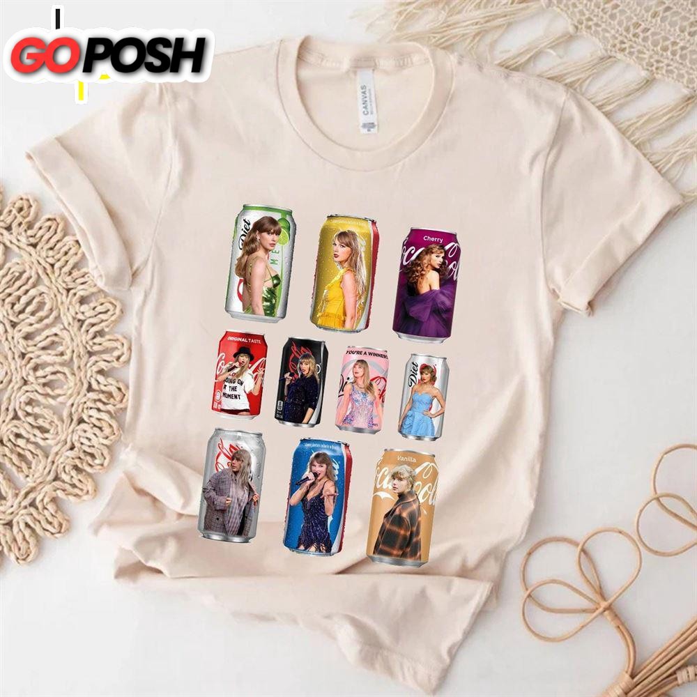 Taylor Swift Eras Tour Coke Version Tee Shirt Gift For Fans