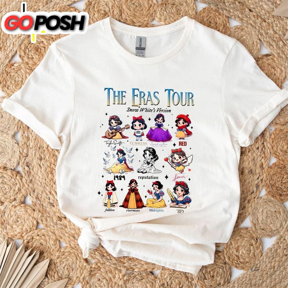 Taylor Swift Eras Tour Disney Princess – Snow White Version Tee Shirt Gift For Fans