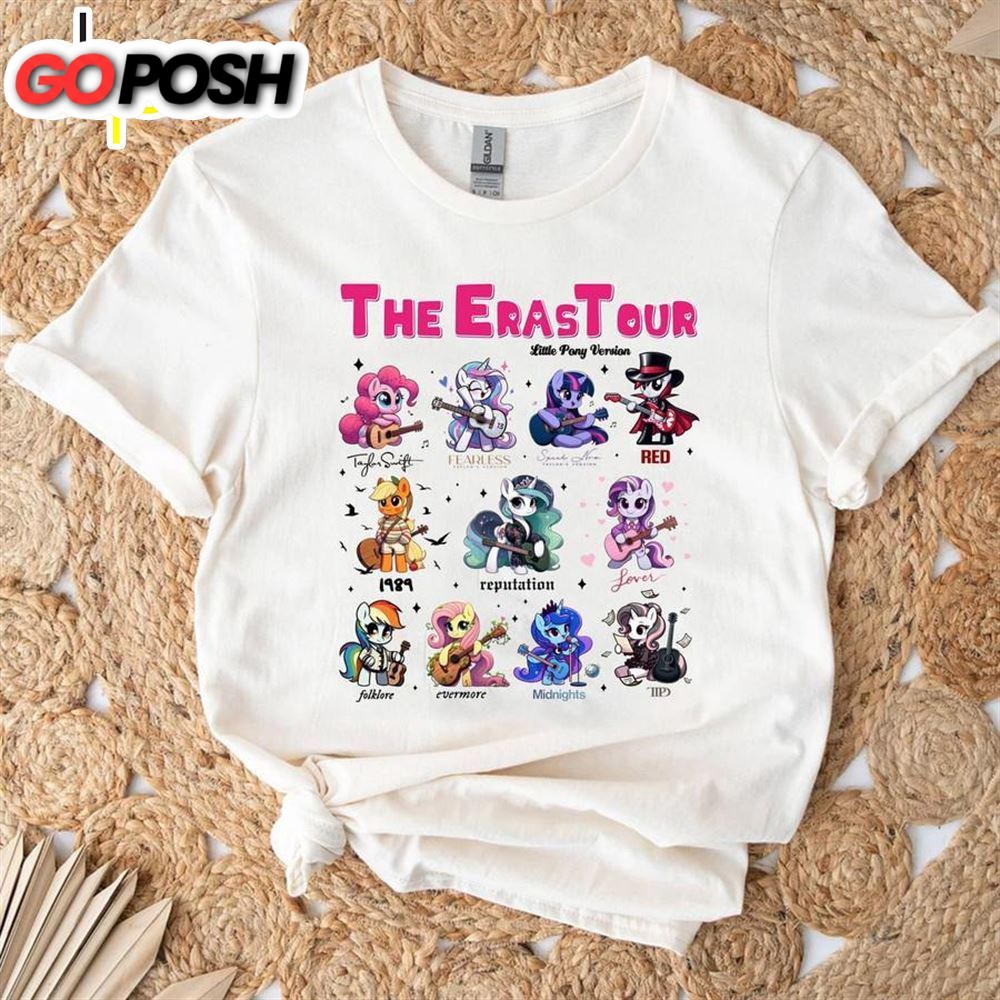 Taylor Swift Eras Tour – Little Pony Version Tee Shirt Gift For Fans