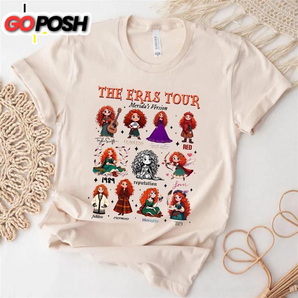 Taylor Swift Eras Tour – Merinda Princess Version Tee Shirt Gift For Fans