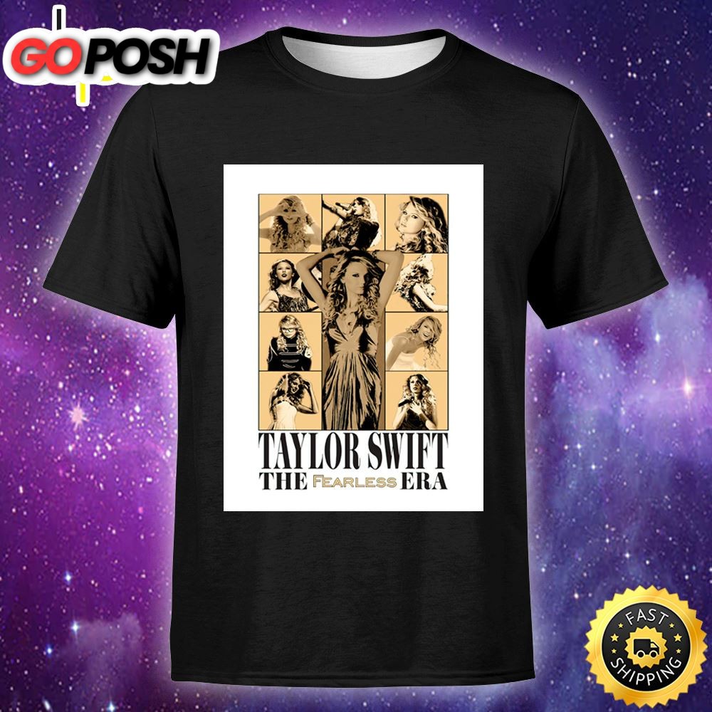 Taylor Swift Eras Tour Poster Each Era 2025 Unisex Tshirt