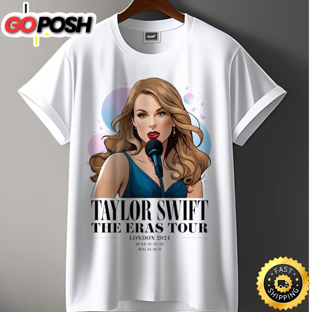 Taylor Swift Eras Tour Uk 2025 T-Shirt Unisex