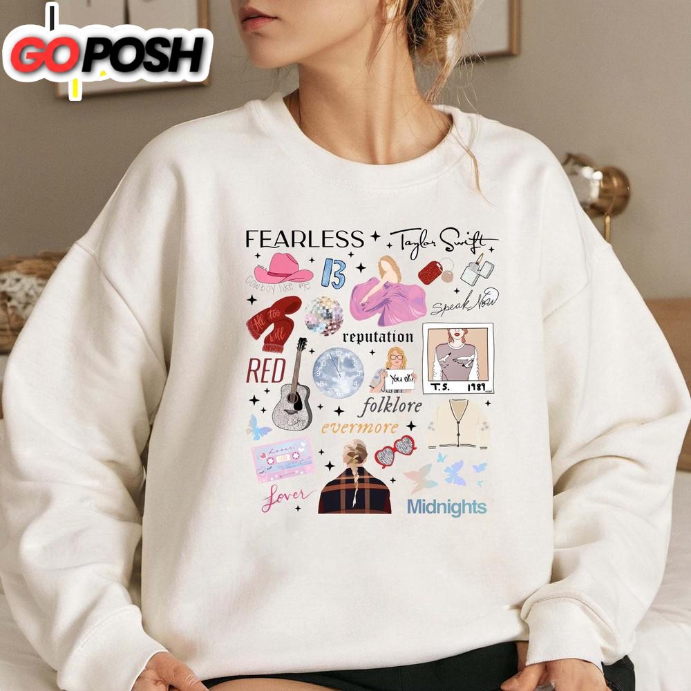 Taylor Swift Midnights Music Sweatshirt