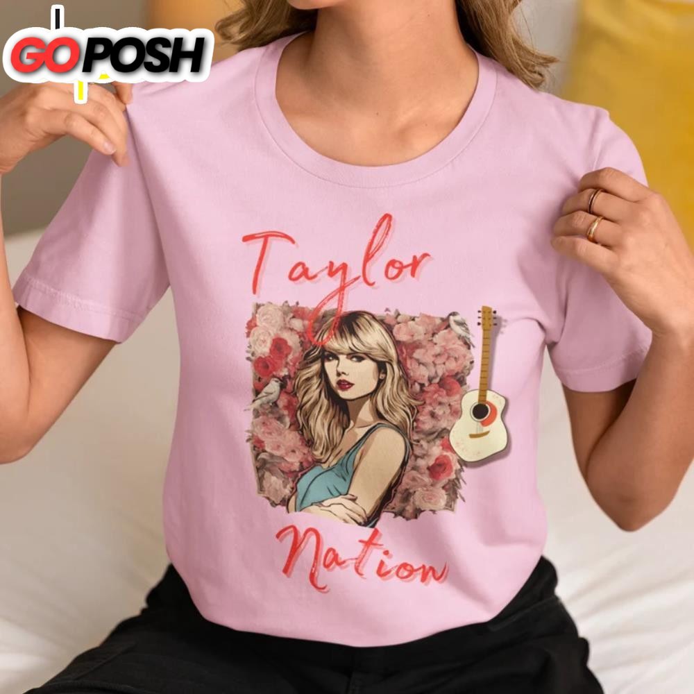 Taylor Swift Shirt, Vintage 90s Tee, Taylor Nation Swiftie Merch – Mother Of Cats