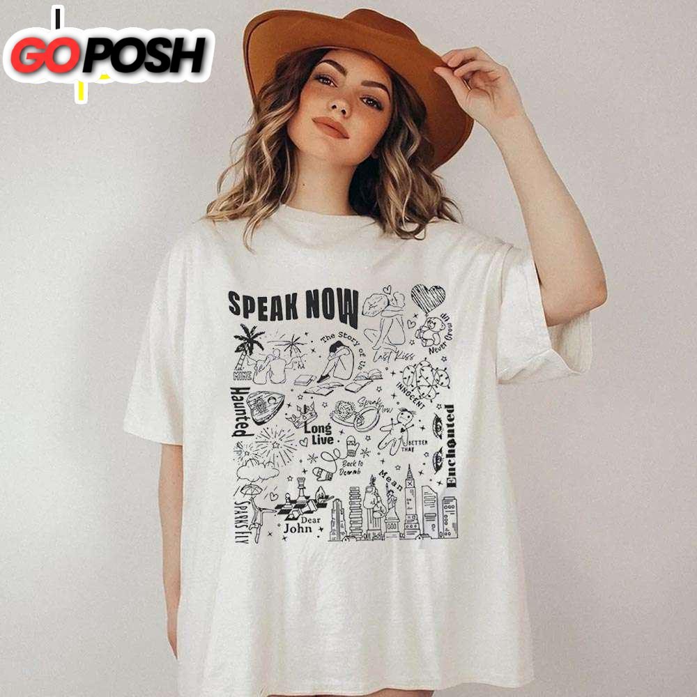 Taylor Swift Speak Now Taylors Version Shirt  For Fans