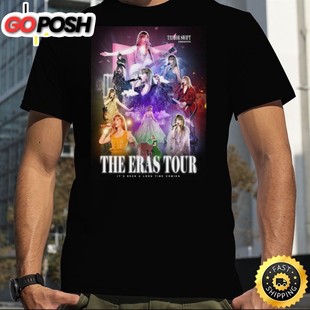 Taylor Swift The Eras Tour Movie 2025 Presents Limited Edtion Poster T Shirt