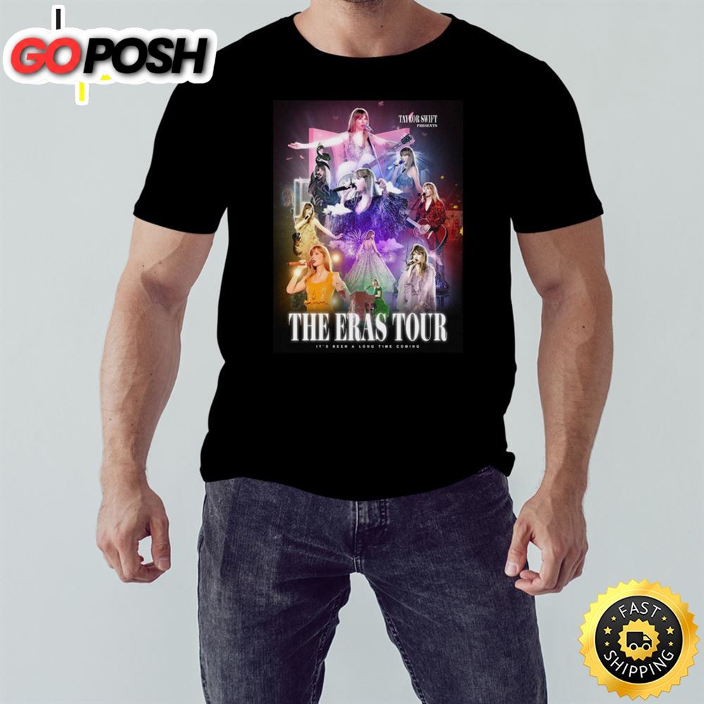 Taylor Swift The Eras Tour Movie 2025 Presents Limited Edtion Poster T-Shirt