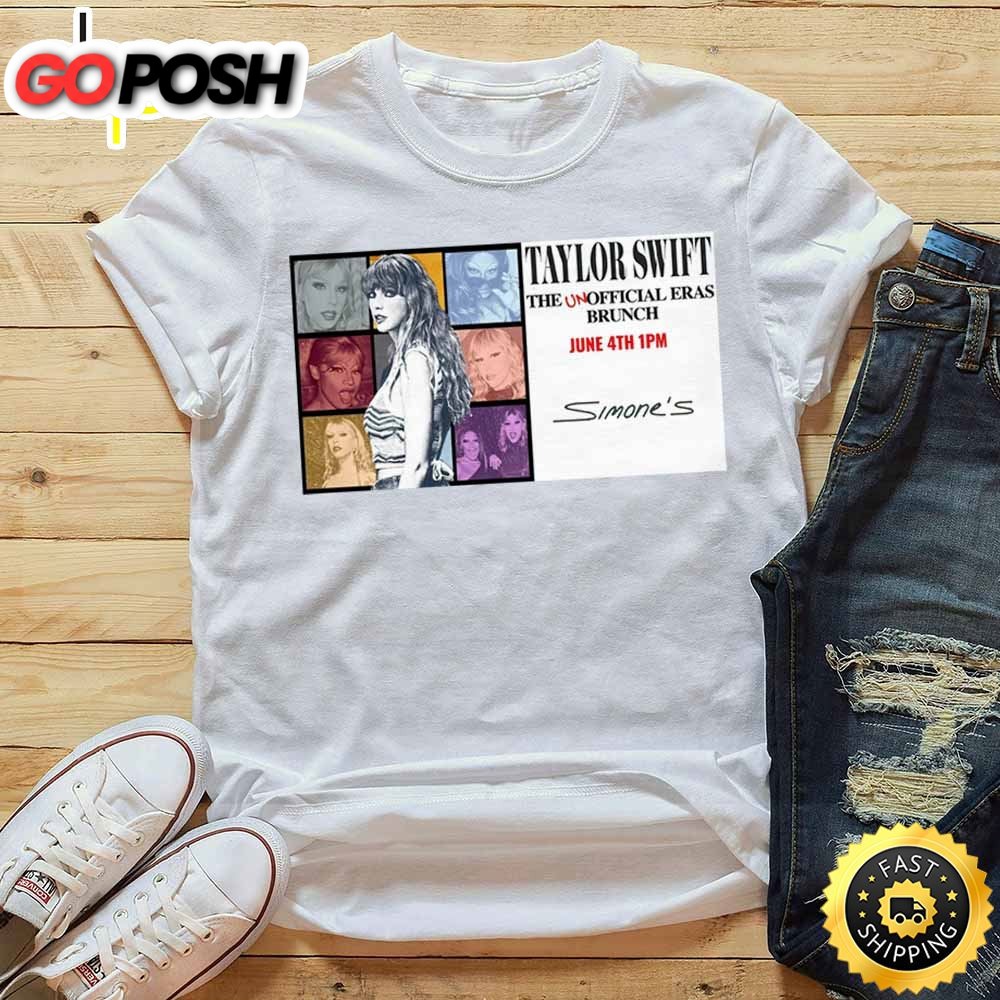 Taylor Swift The Un-official Eras Brunch Simones Chicago June 4 2025 T-shirt