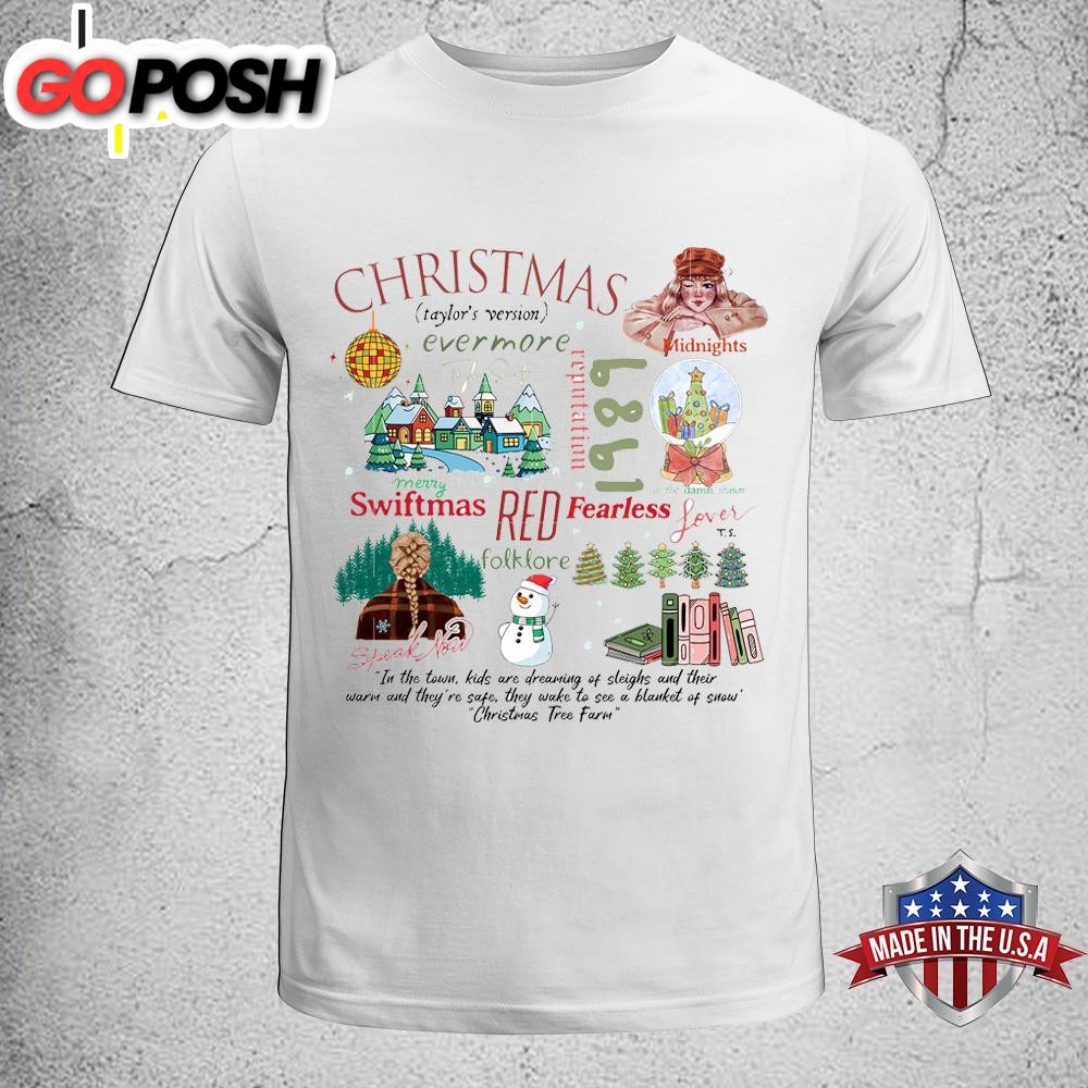 Taylor’s Version Merry Swiftmas Unisex T-Shirt