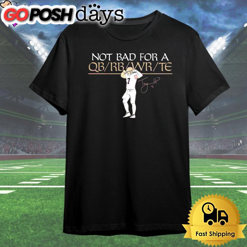 Taysom Hill New Orleans Saints Flex Qb T Shirt