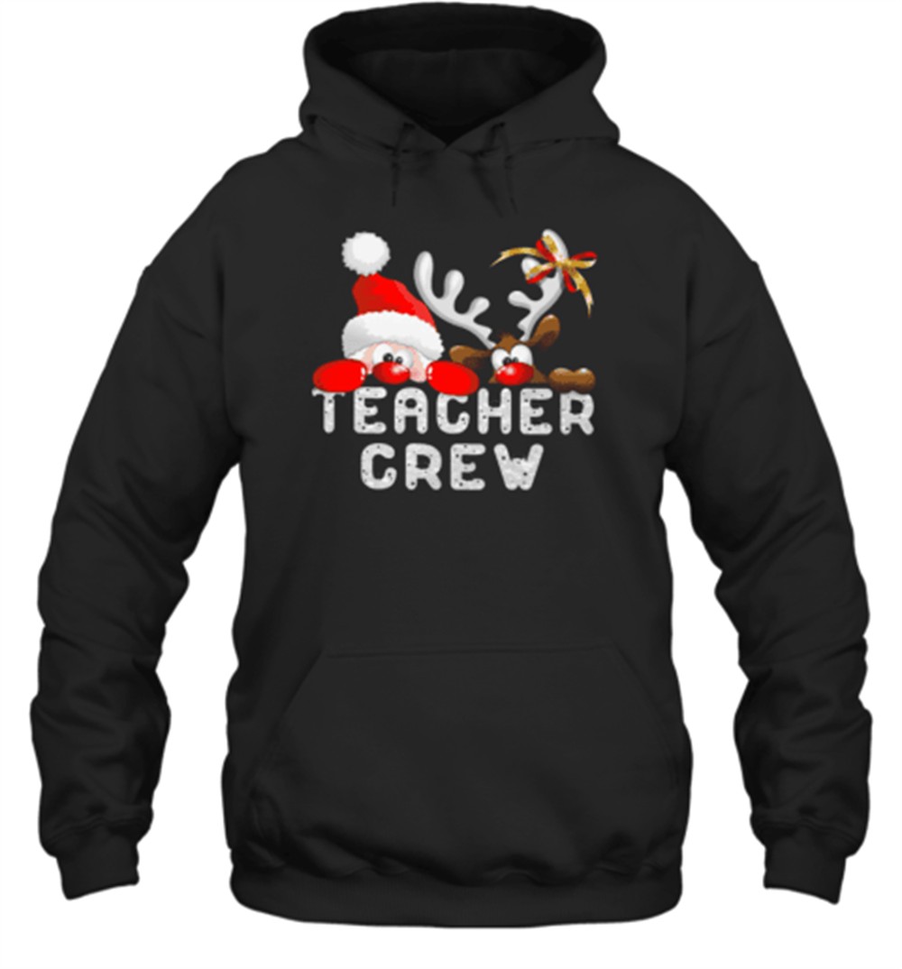 Teacher Crew Christmas Santa Rrindeer Classic T-Shirt