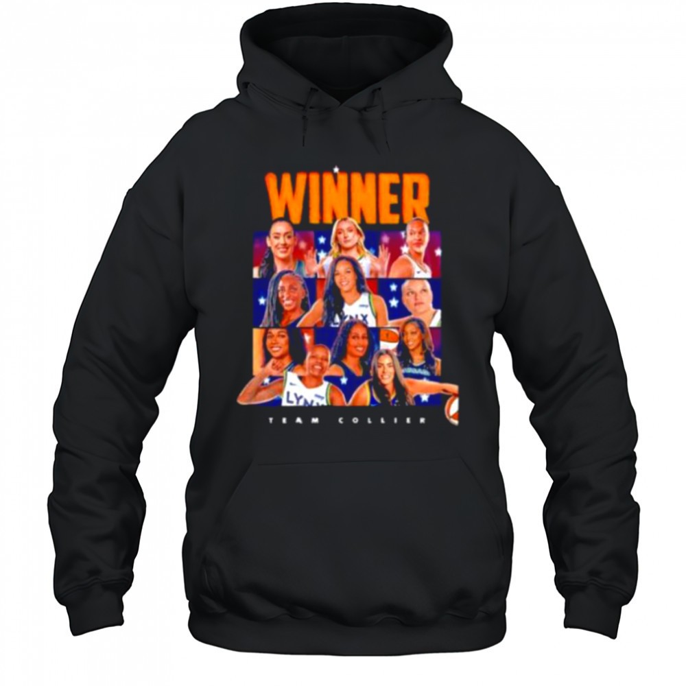 Team Collier 2025 WNBA All Star Champion Winner T Shirt