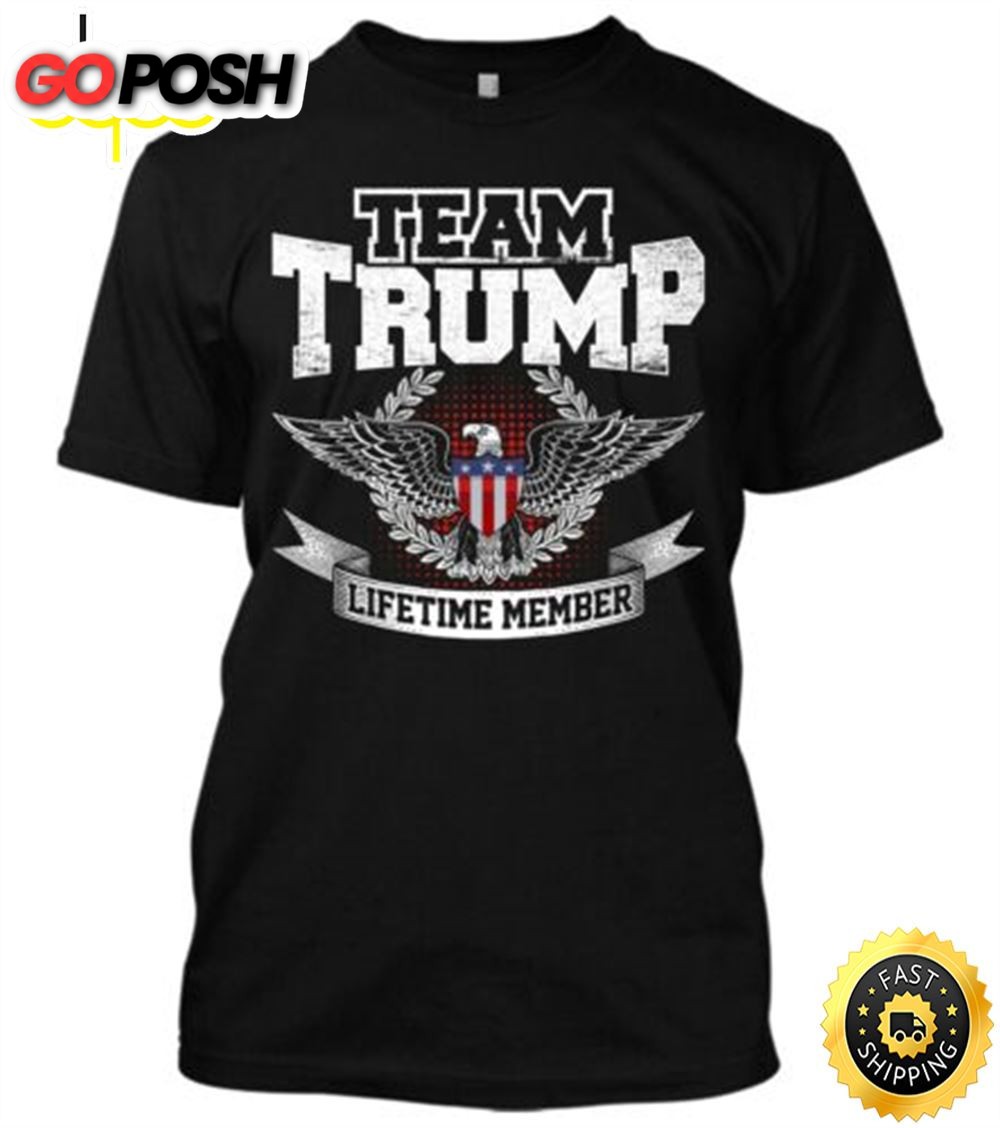 Team Donald Trump Liberal Make America Great Again Is My President New Men T-shirt