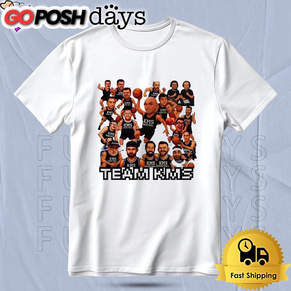 Team KMS Basketball T Shirt