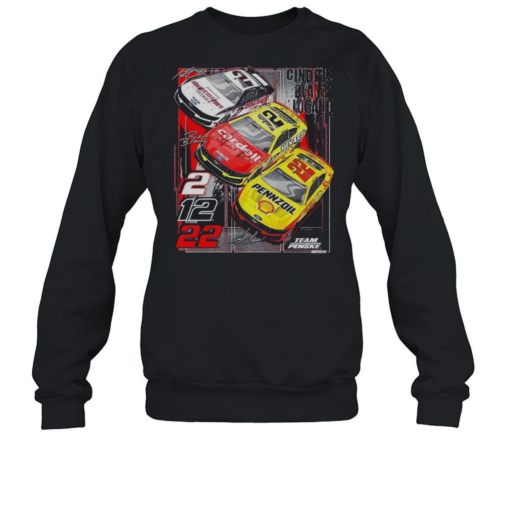 Team Penske Cindric Blaney Logano Signatures Shirt