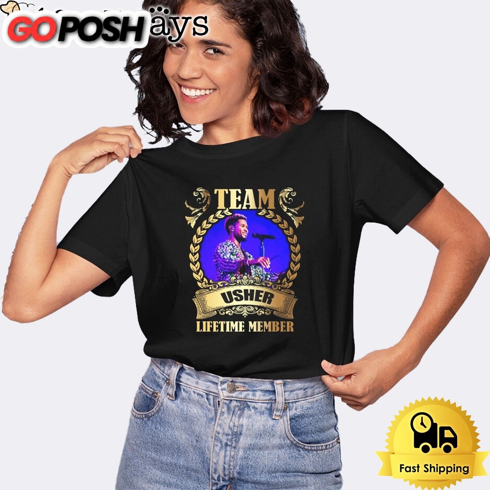 Team Usher Lifetime Member T-Shirt