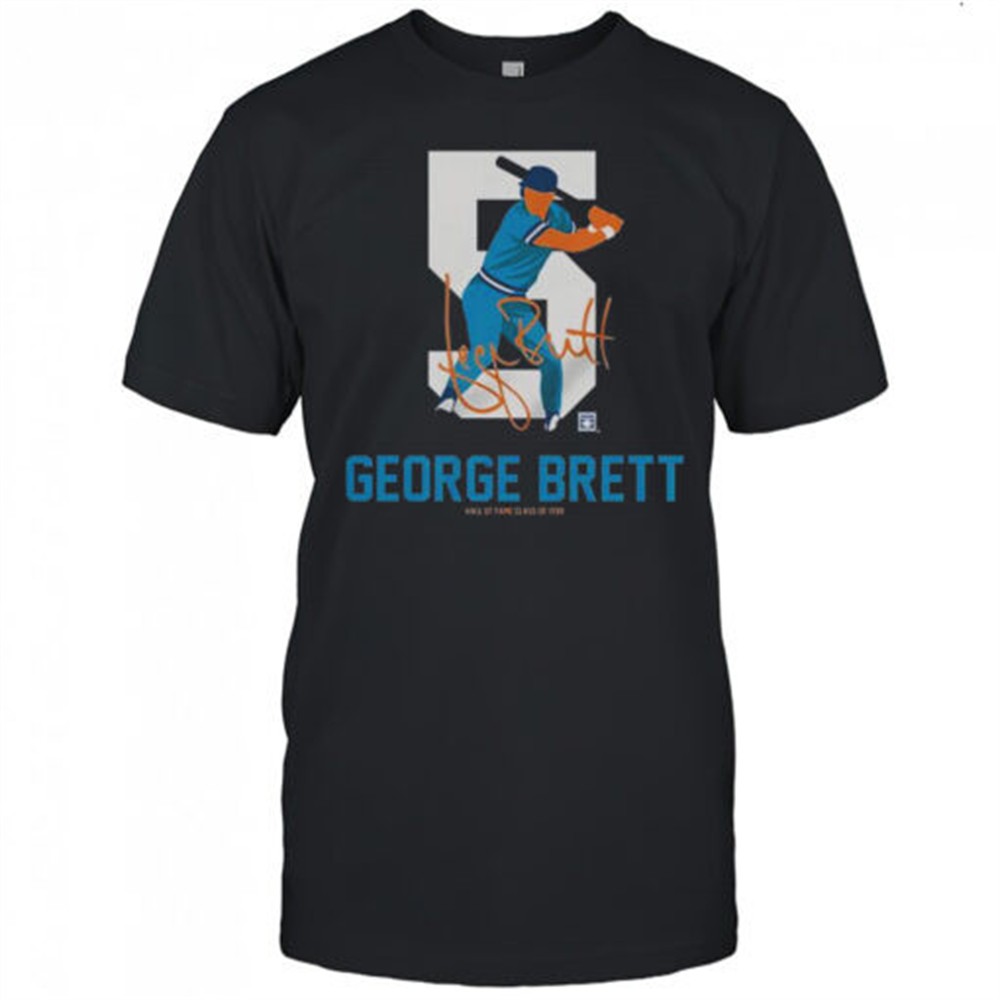 teambrown-george-brett-baseball-hall-of-fame-member-signature-t-shirt-8b7xpo1t Teambrown George Brett Baseball Hall Of Fame Member Signature T-Shirt