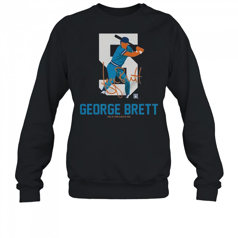 teambrown-george-brett-baseball-hall-of-fame-member-signature-t-shirt-8b7xpo1t Teambrown George Brett Baseball Hall Of Fame Member Signature T-Shirt