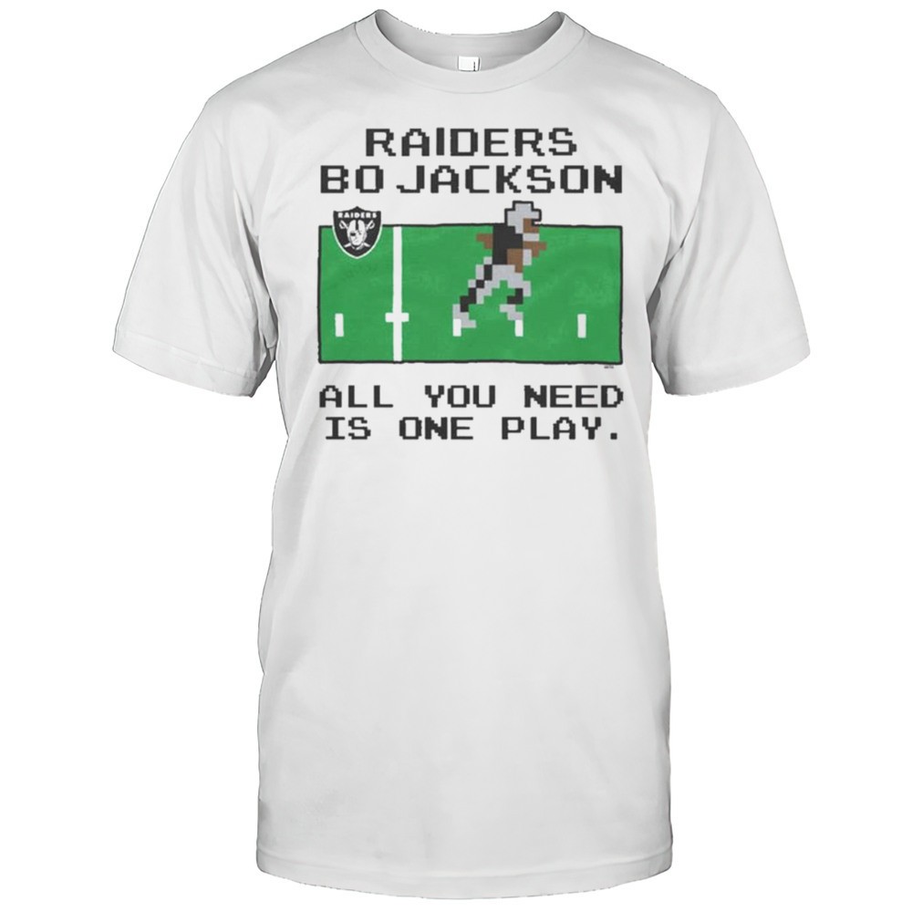tecmo-bowl-las-vegas-raiders-bo-jackson-all-you-need-is-one-play-shirt-atrlufvt Tecmo Bowl Las Vegas Raiders Bo Jackson All You Need Is One Play Shirt