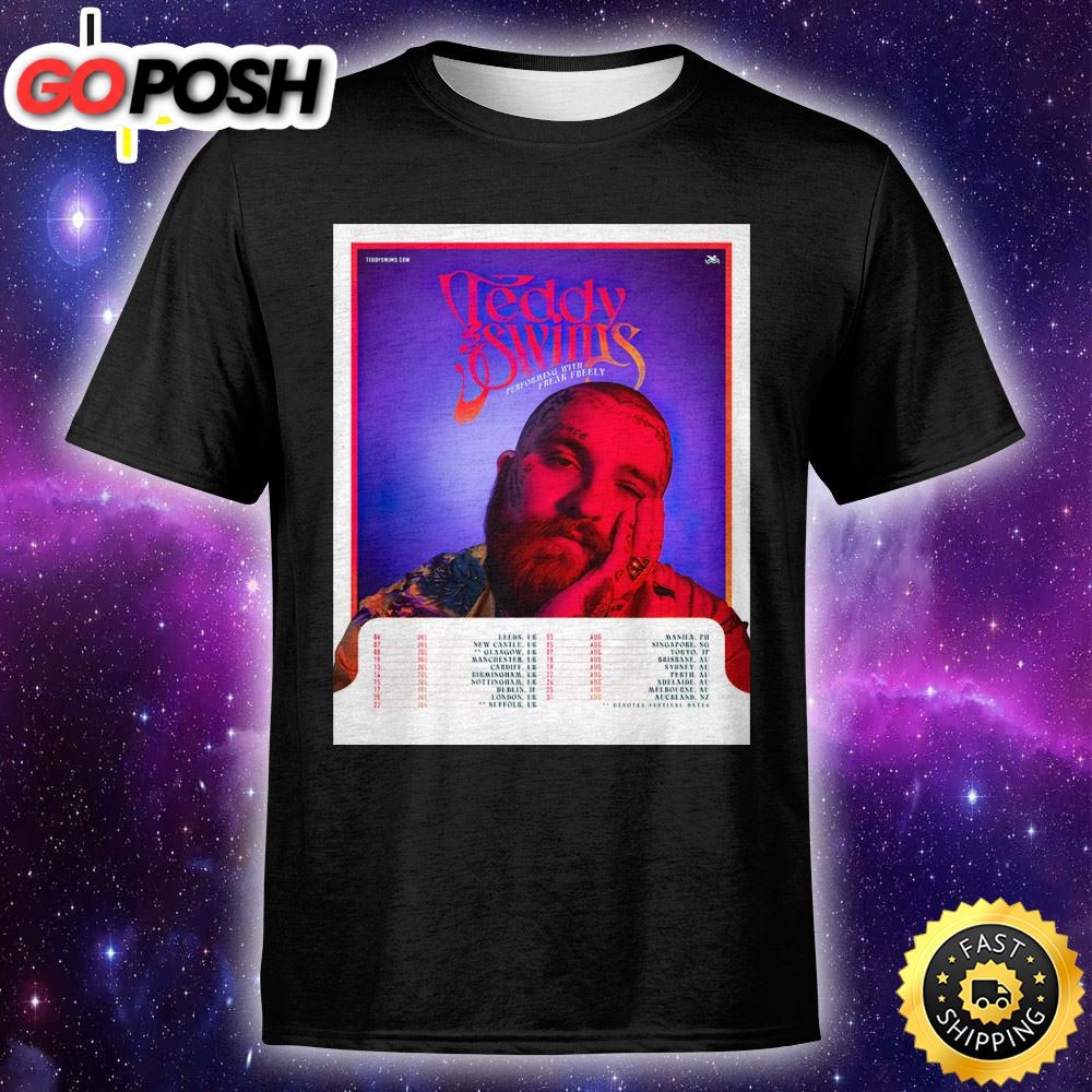 Teddy Swims International Tour Dates Unisex T-Shirt