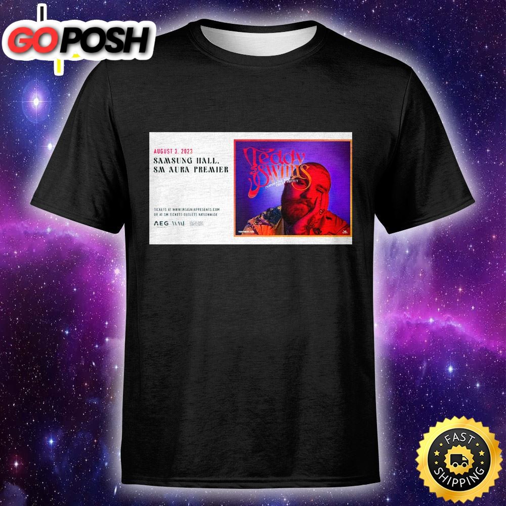 Teddy Swims Performing At Samsung Hall On August 2025 Unisex T-Shirt