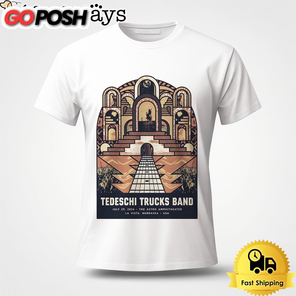 Tedeschi Trucks Band Live At The Astro Theater La Vista NE On July 29 2024 Unisex T-Shirt