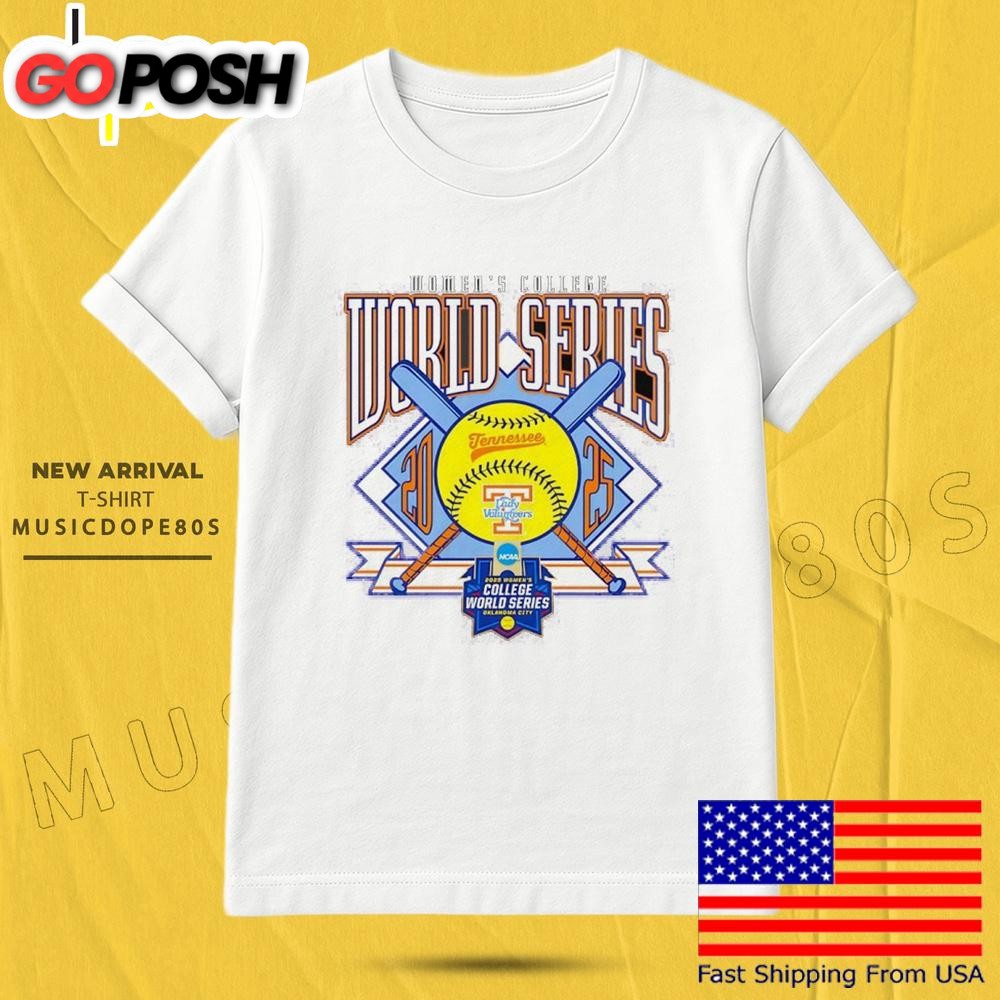 Tennessee Lady Vols Softball 2025 Women’s College World Series T Shirt