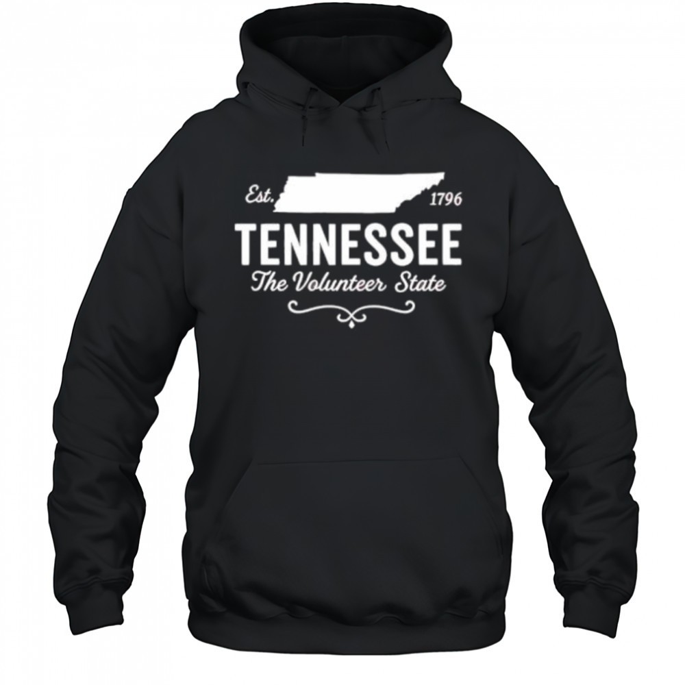 Tennessee the volunteer State est 1796 shirt