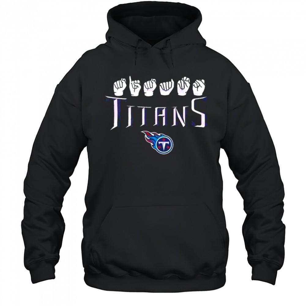 Tennessee Titans Homage Youth Love Sign T-Shirts