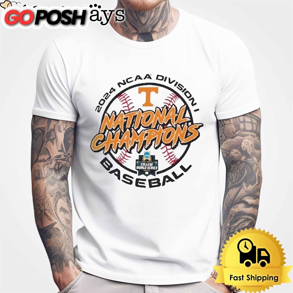 Tennessee Volunteers Champion 2024 NCAA College World Series Champions Locker Room Unisex T-Shirt