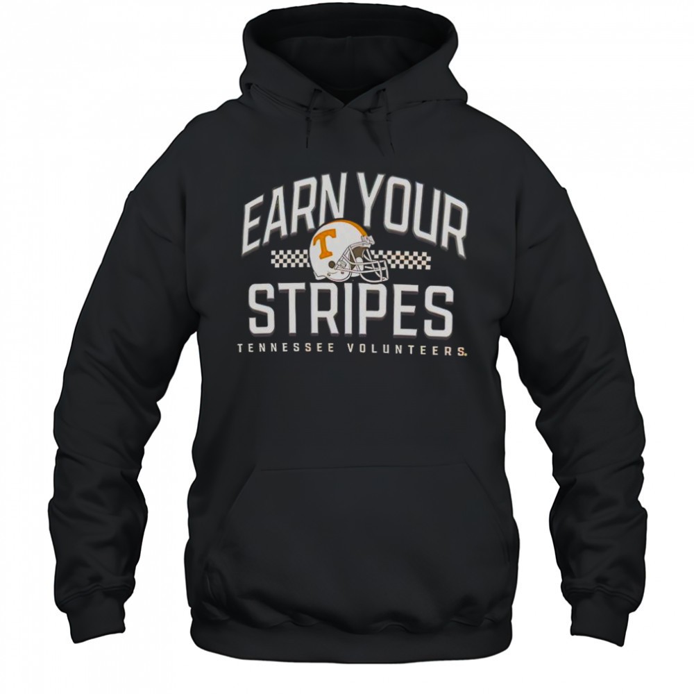Tennessee Volunteers Earn Your Stripes Helmet T-Shirt