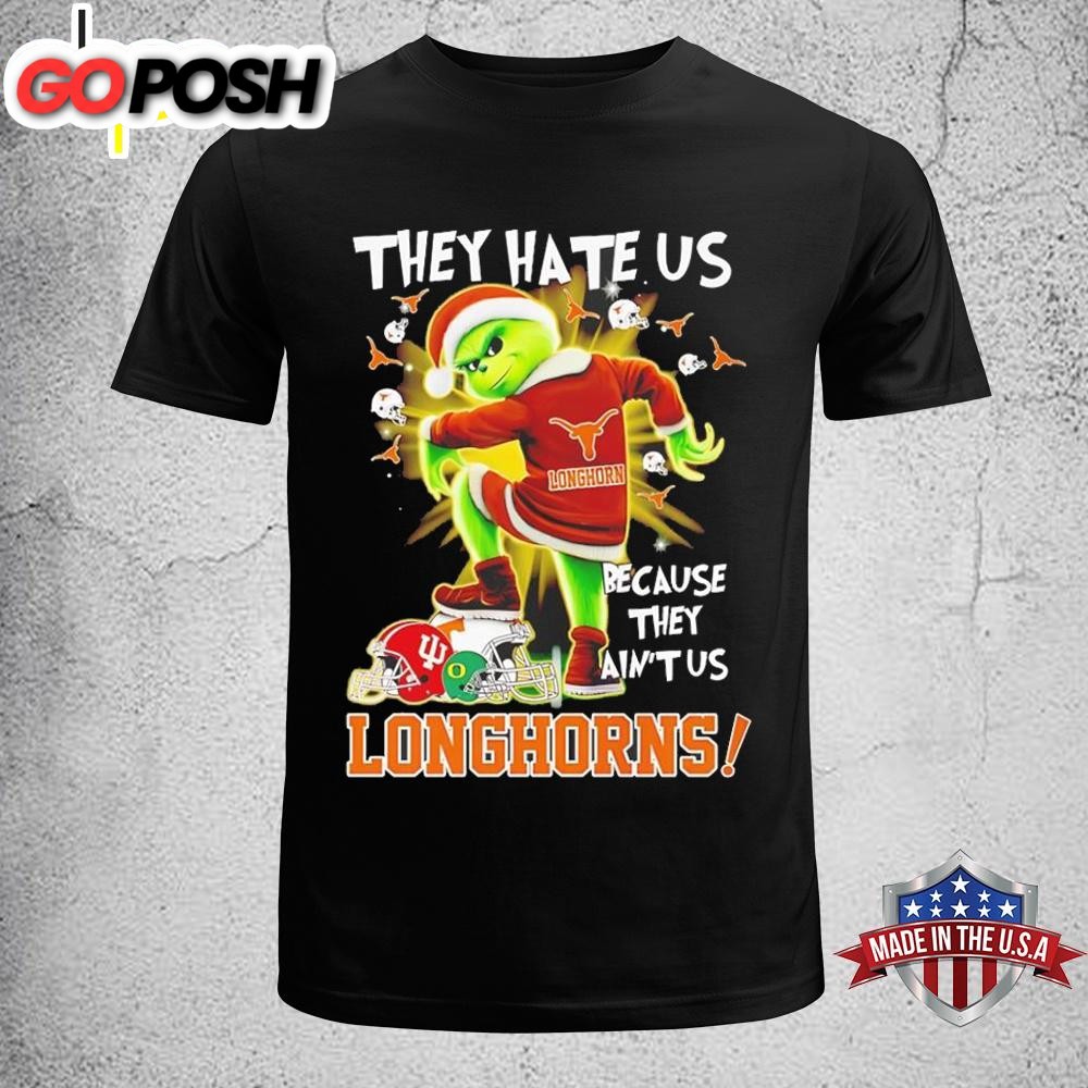 Tennessee Volunteers Grinch Xmas They Hate Us Because They Ain’t Us Unisex T-Shirt