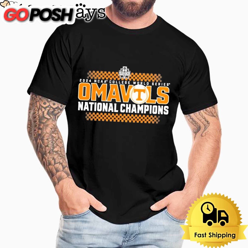 Tennessee Volunteers Omavols 2024 NCAA College World Series National Champions Unisex T-Shirt