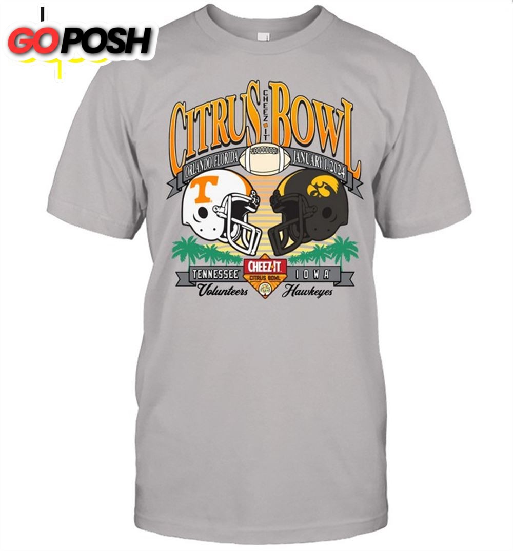 Tennessee Volunteers Vs Iowa Hawkeyes Orlando Florida January 1 2025 Shirt
