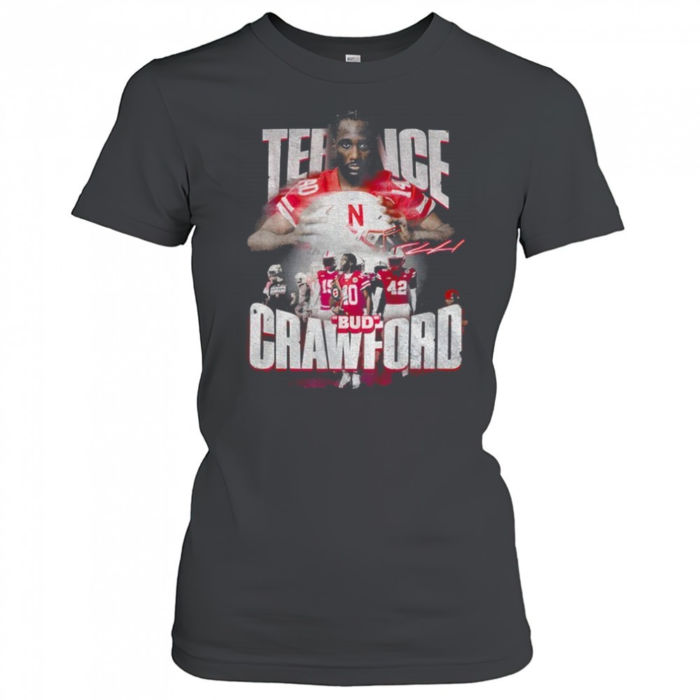Terence Crawford Bud Nebraska Cornhuskers Football NFL signature vintage shirt
