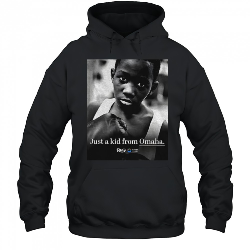 Terence Crawford made all of Nebraska just a kid from Omaha photo shirt