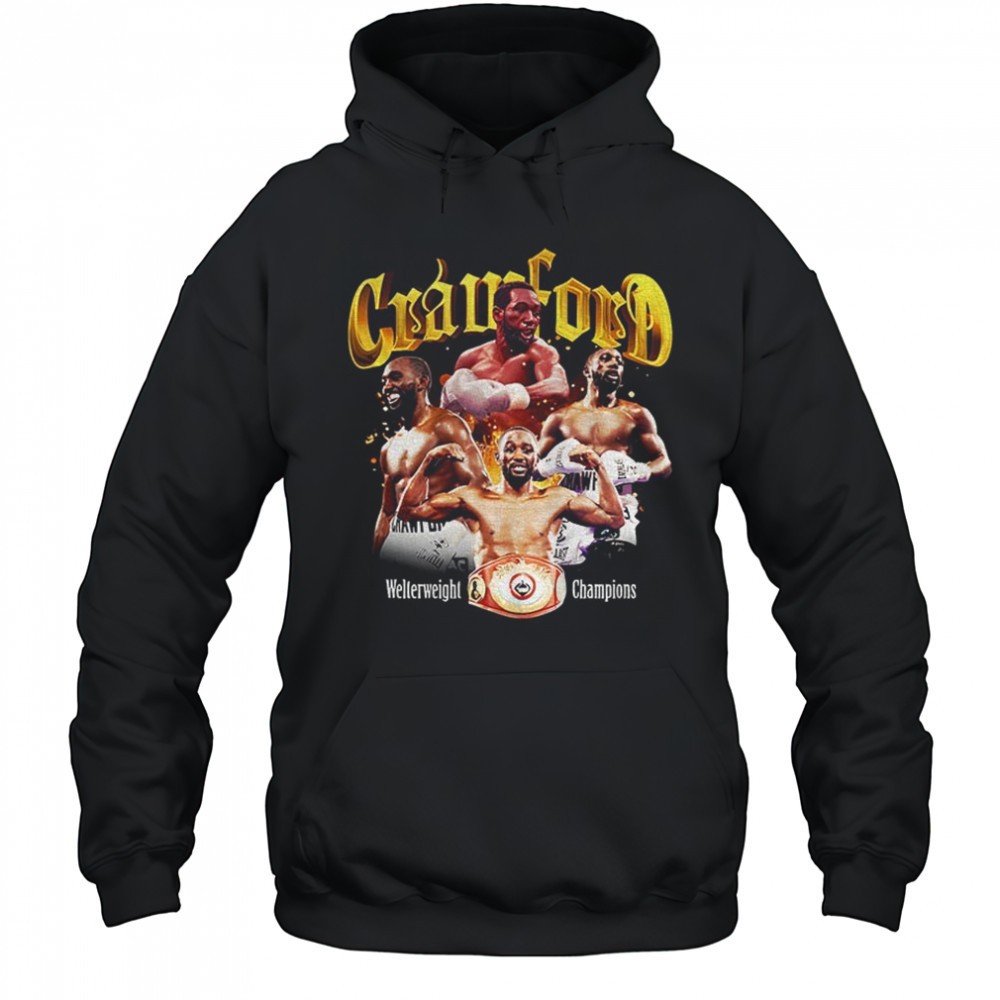 Terence Crawford Welterweight Champions graphic shirt