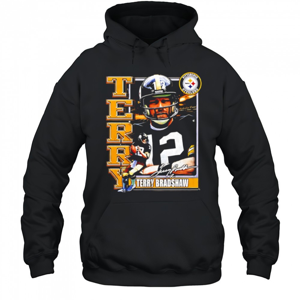 Terry Bradshaw Pittsburgh Steelers signature vintage shirt