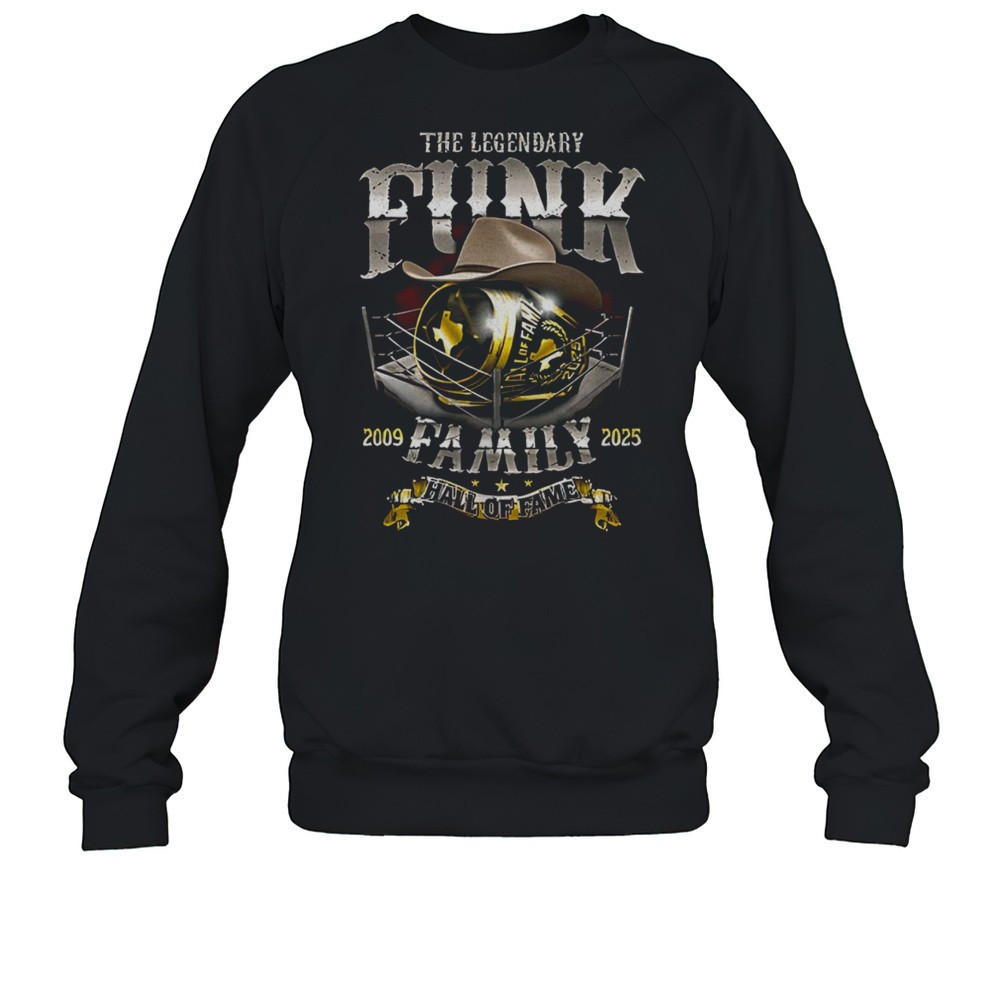 Terry Funk The Legendary Funk Family Hall Of Fame 2009 2025 Shirt