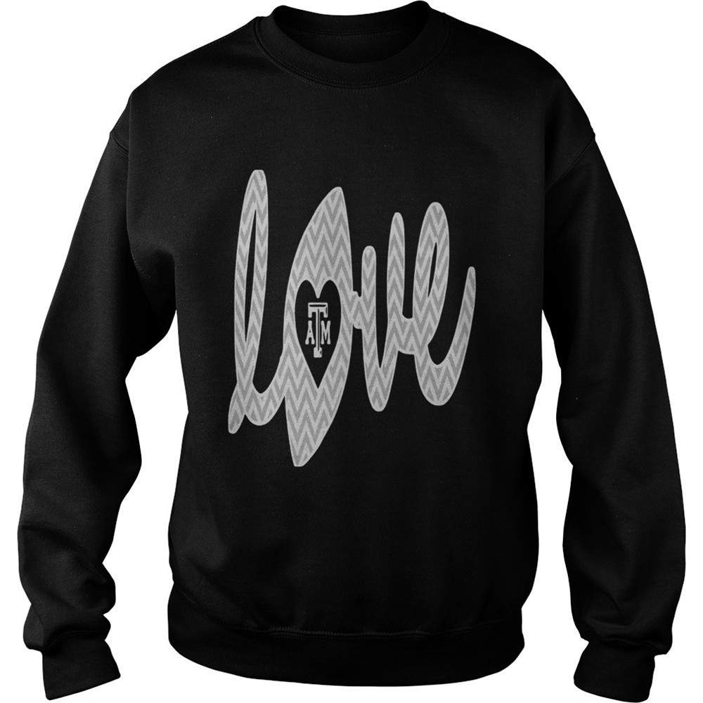 Texas AM Aggies Football Pattern Love shirt