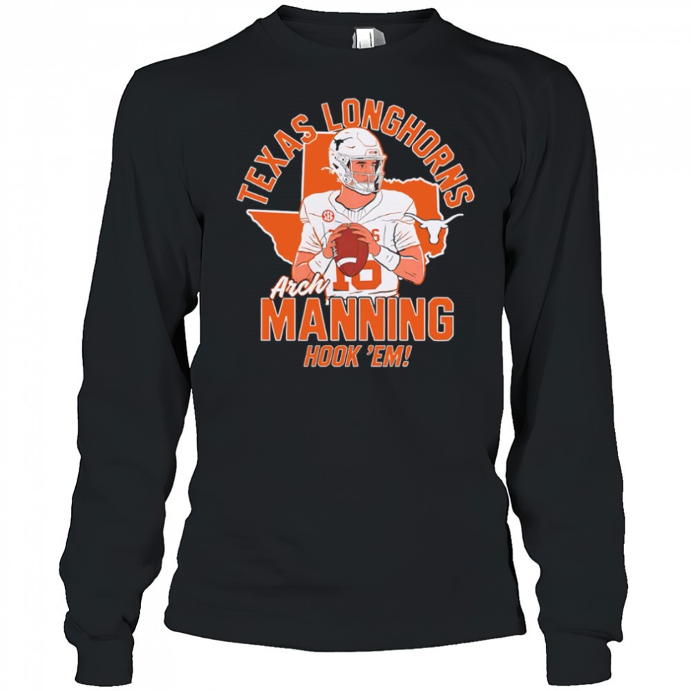 texas-longhorns-arch-manning-hook-em-cartoon-shirt-g01kmw0x Texas Longhorns Arch Manning Hook ‘Em cartoon shirt